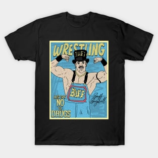 Buff Bagwell Hat Wrestling // Just Say No To Drugs T-Shirt